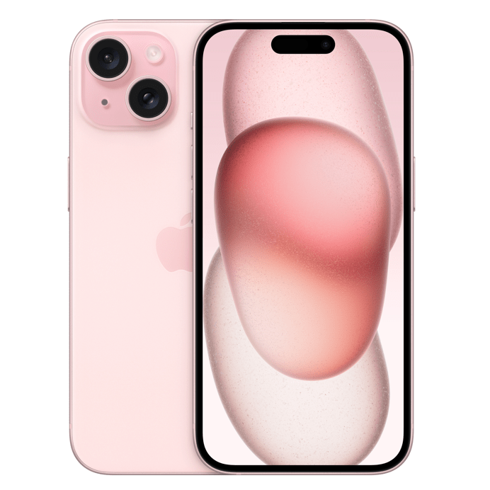 PInk iphone 15 at Phone Fact