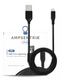 Lightning to USB A charging cable for iPhone - black color