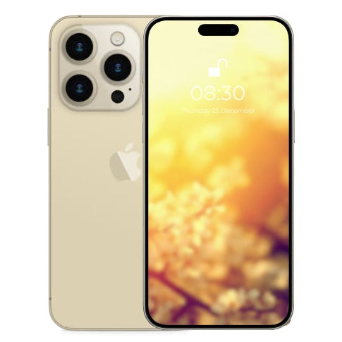 iPhone 14 pro max, gold color