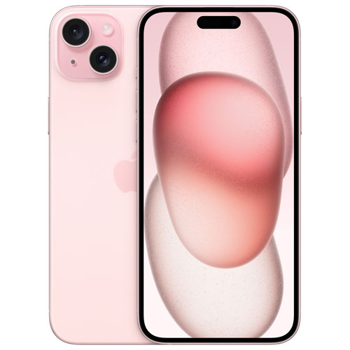 Pink iphone 15 plus at Phone Fact